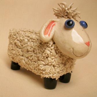 Notepad holder Sheep