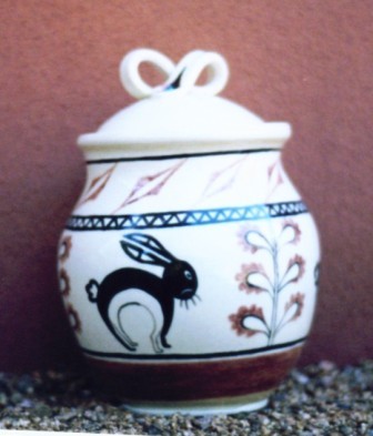 Rabbit Canister 9 x 7