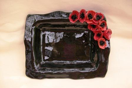 Poppies Plate